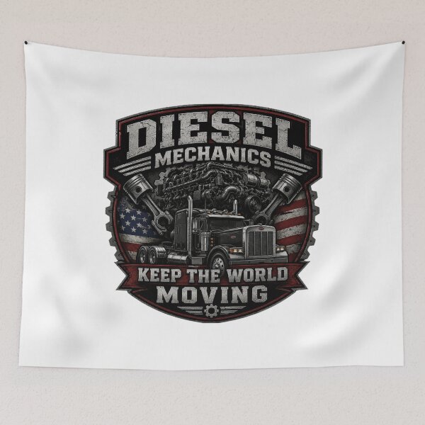 Item preview, Diesel Mechanics Keep The World Moving designed and sold by Serigraphy.