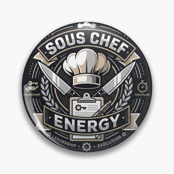 Item preview, Sous Chef Energy: I Run This Line designed and sold by BrewChef.