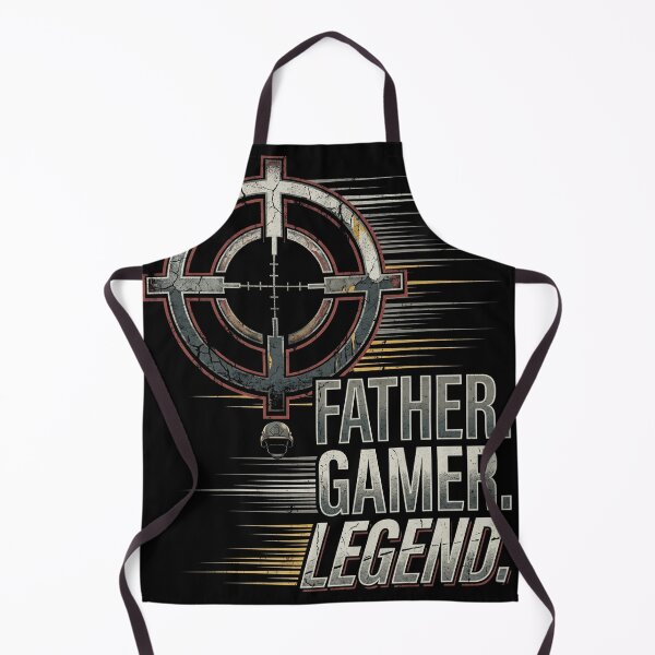 Item preview, Father Gamer Legend Tactical Crosshair Typography designed and sold by TeNovaStudio ⭐⭐⭐⭐⭐.