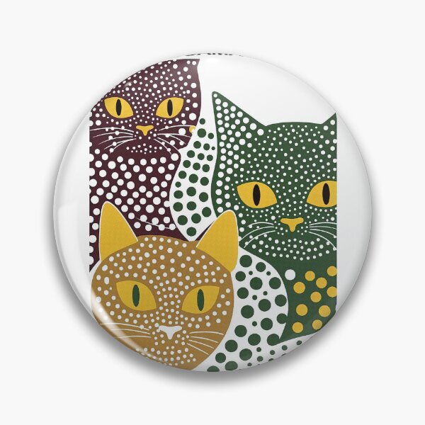 Item preview, Polka dot Cat designed and sold by annejunker99.