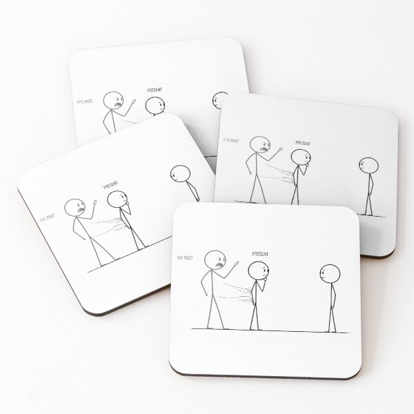 Item preview, Don't Let Your Past Control Your Present | Minimalist Self-Growth designed and sold by Roni554.
