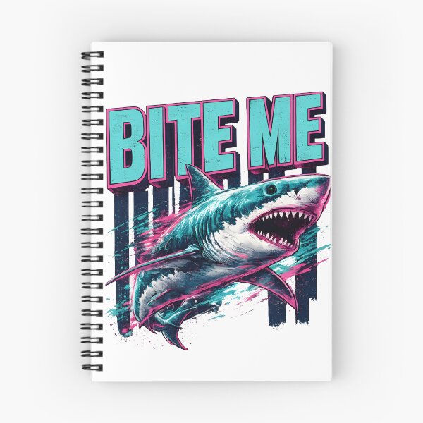 Item preview, Bite Me Shark: Funny Shark Shirt, Ocean Predator Humor Summer Design, Beach Vacation Graphic, Sea Life Apparel designed and sold by Merchall  store.