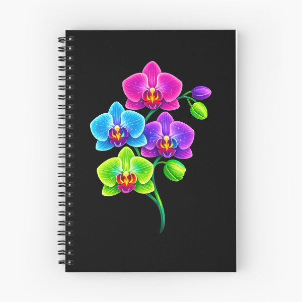 Artikelvorschau, Neonleuchtende Orchideenblüten entworfen und verkauft von MattyManiac.