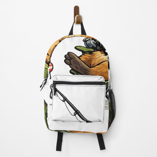 Item preview, Capybara Fishing Club – Relaxed Fisherman Capybara on Camping Chair designed and sold by Ermicioi.
