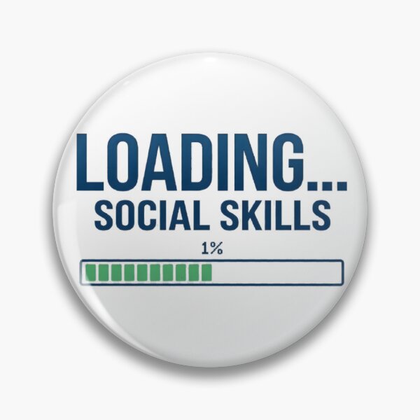 Item preview, Social Skills 1 Percent Loaded Sarcastic Tech Meme designed and sold by MCV-Designs.
