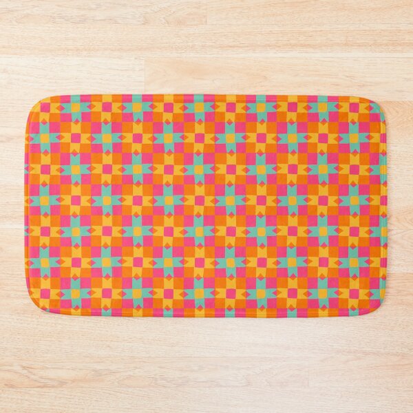Item preview, Retro Western Checkerboard Stars- Patchwork designed and sold by DafneDStudio.