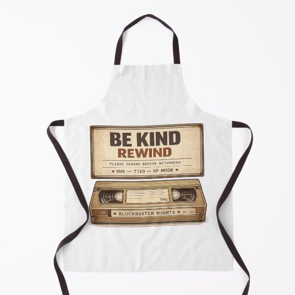 Item preview, Be Kind Rewind Blockbuster Nights Retro VHS Tape designed and sold by TheKaiZenNi.
