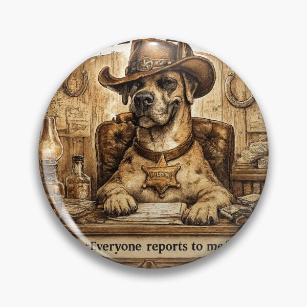 Item preview, Great Dane Big Boss Cowboy Sheriff  designed and sold by domdjs4239.