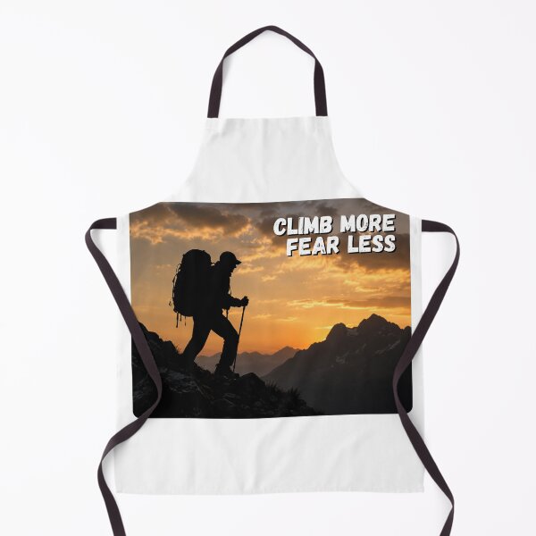 Item preview, Climb more, Fear less designed and sold by RunningWhiskers.