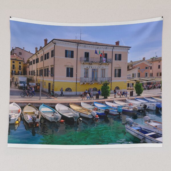 Item preview, Bardolino Town Hall and Marina designed and sold by Violaman.