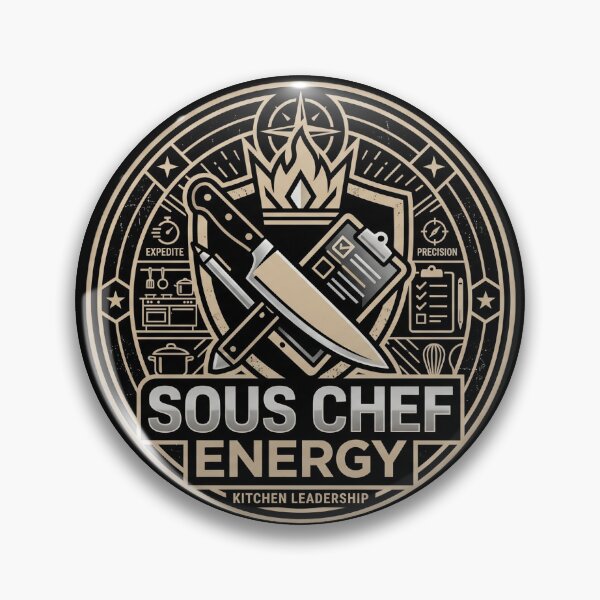 Item preview, Sous Chef Energy: Chaos Coordinator designed and sold by BrewChef.