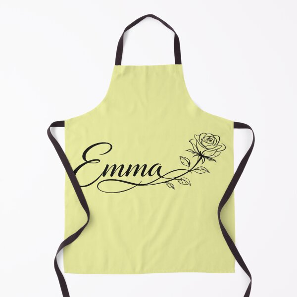 Item preview, Emma Rose Name Art | Elegant Floral Calligraphy Design designed and sold by AnadAA.