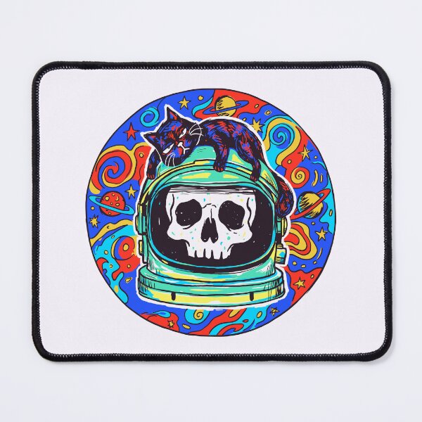 Item preview, Lazy Black Cat Astronaut: Space is Empty Just Like Me designed and sold by sXe-art.