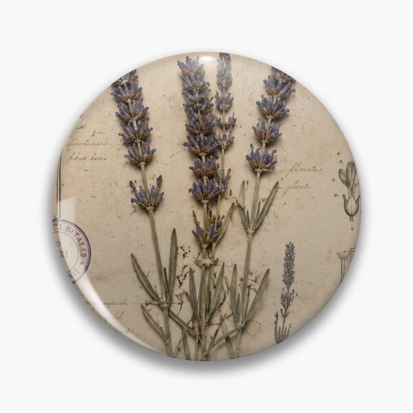 Item preview, Lavandula Botanical Print | Dark Academia Lavender Herbarium Poster | Vintage Gothic Apothecary Wall Art | Antique Botanical Illustration designed and sold by WrenAndCipher.