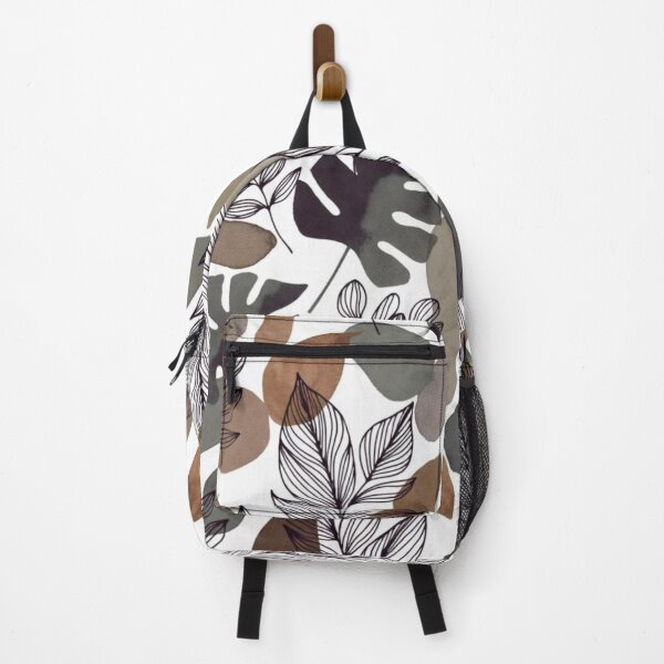 Item preview, Boho Tropical Botanical Pattern | Neutral Monstera & Leaf Design designed and sold by GalleryPeak.