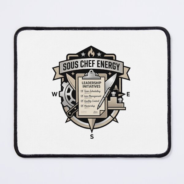 Item preview, Sous Chef Energy: I Run This Line designed and sold by BrewChef.