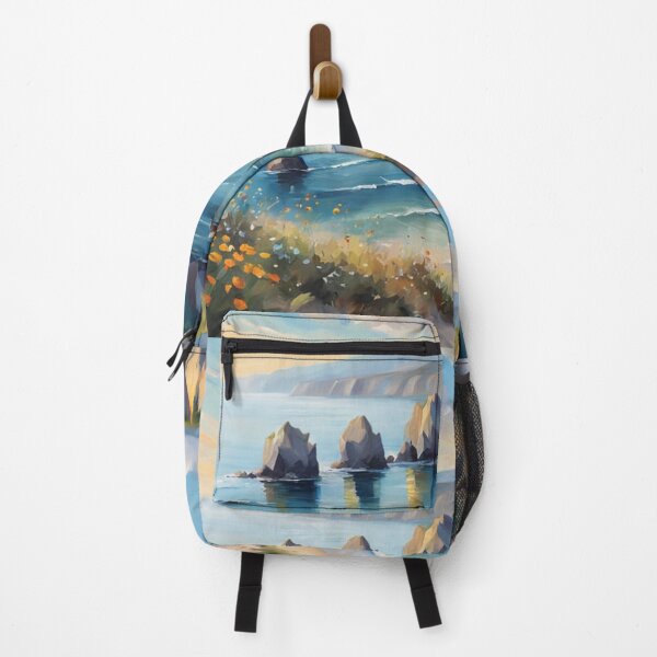 Item preview, Where Cliffs Meet the Sea designed and sold by Undersea Ai Art.