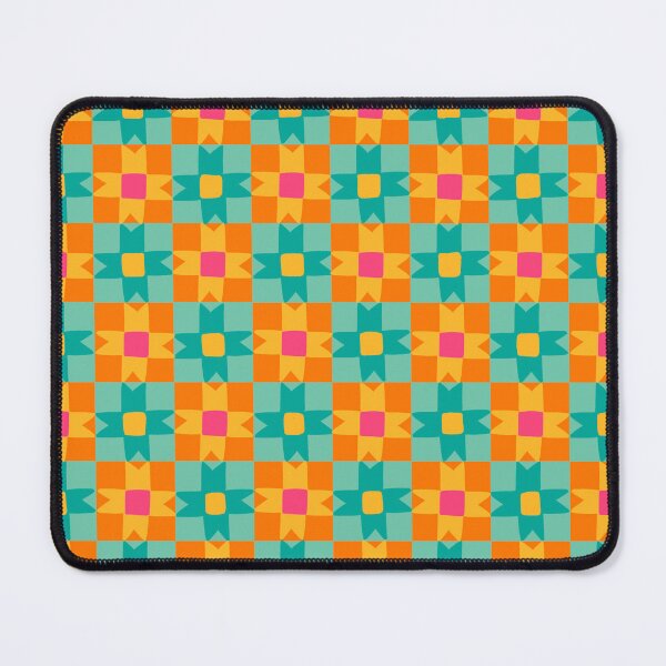 Item preview, Retro Western Checkerboard Stars- Patchwork designed and sold by DafneDStudio.