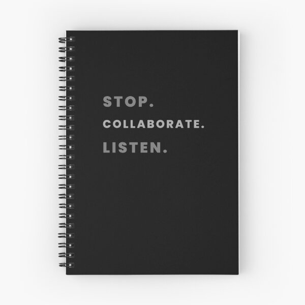 Item preview, Stop. Collaborate. Listen. designed and sold by stephanieortizz.