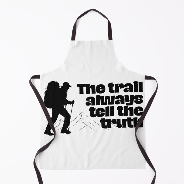 Item preview, The trail always tell the truth designed and sold by RunningWhiskers.