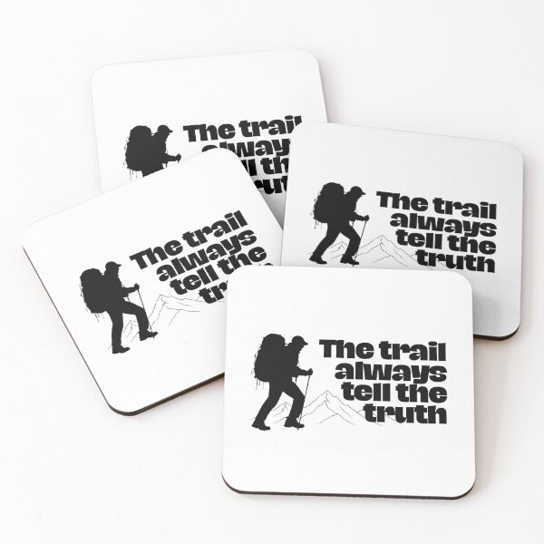 Item preview, The trail always tell the truth designed and sold by RunningWhiskers.