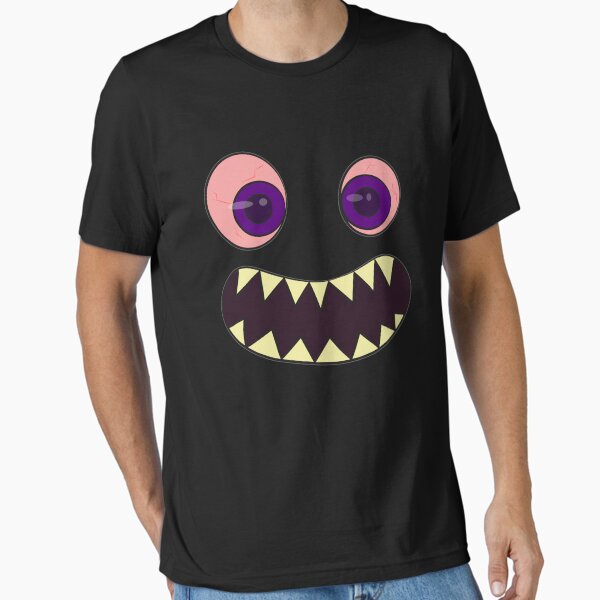 Item preview, Happy Monster Costume Halloween Cute Funny Face Pink Eyes designed and sold by KNUXX Shop.