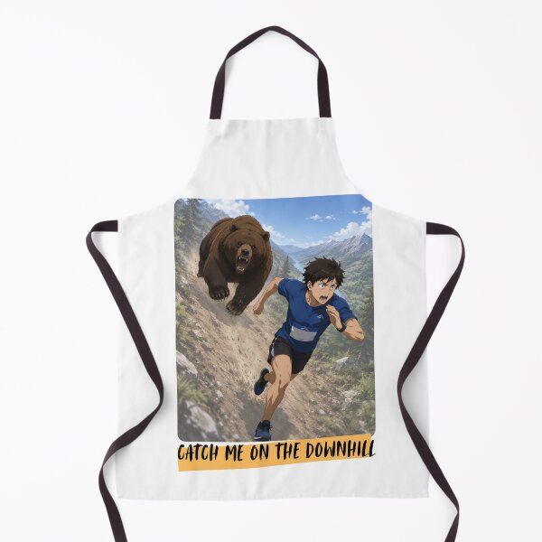 Item preview, Catch me on the downhill designed and sold by RunningWhiskers.