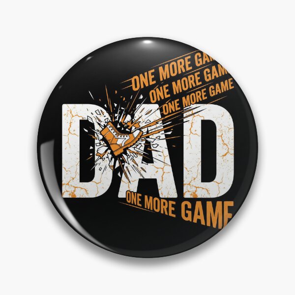 Item preview, Funny One More Game Dad Gamer Distressed Typography designed and sold by TeNovaStudio.