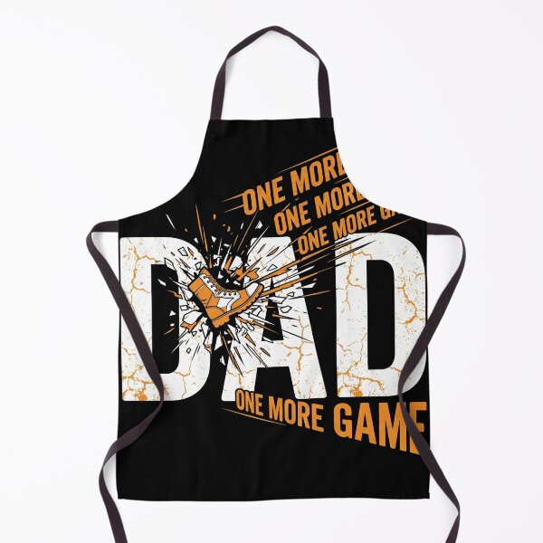 Item preview, Funny One More Game Dad Gamer Distressed Typography designed and sold by TeNovaStudio ⭐⭐⭐⭐⭐.