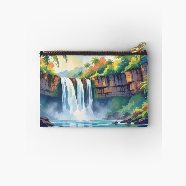 Item preview, Crystal Lagoon Falls designed and sold by Undersea Ai Art.