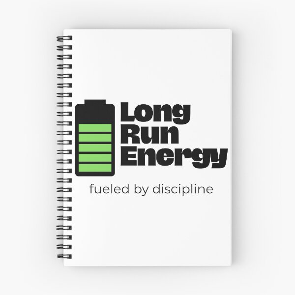 Item preview, Long Run Energy (Running) designed and sold by RunningWhiskers.