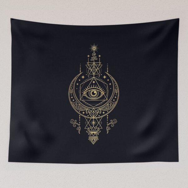 Item preview, The All-Seeing Moon designed and sold by PlanetBoi.