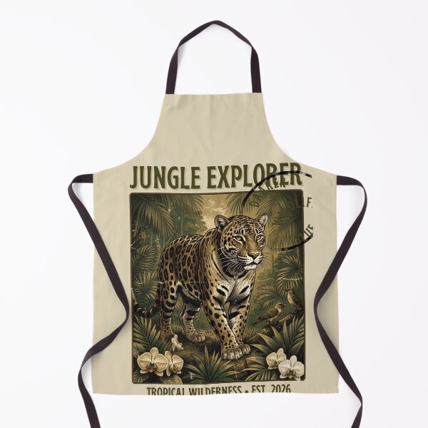 Item preview, Jungle Explorer Vintage Stamp T-Shirt – Retro Wildlife Adventure Graphic Tee** designed and sold by CallisC-Arts.