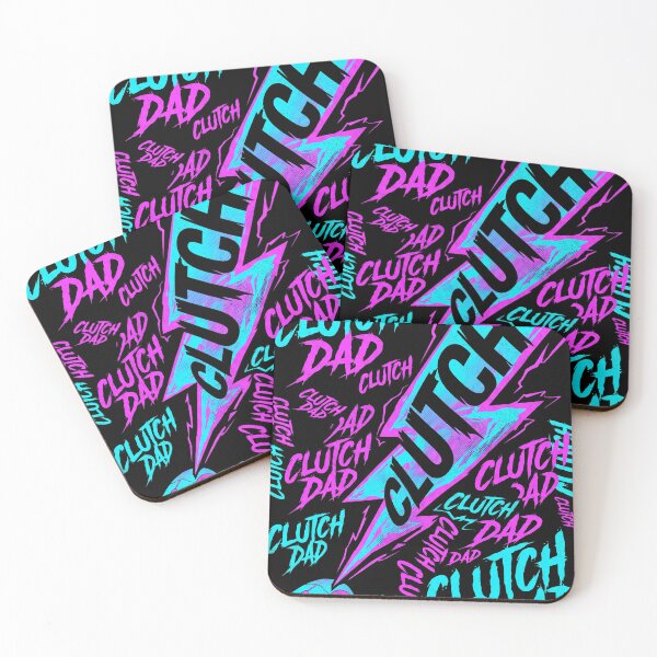 Item preview, Neon Synthwave Clutch Gamer Dad Esports designed and sold by TeNovaStudio.