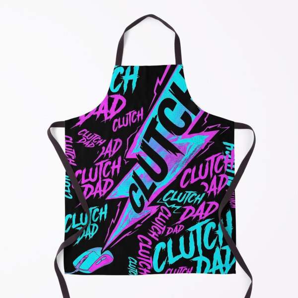 Item preview, Neon Synthwave Clutch Gamer Dad Esports designed and sold by TeNovaStudio.