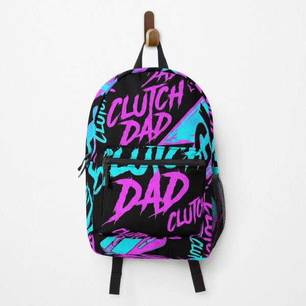 Item preview, Neon Synthwave Clutch Gamer Dad Esports designed and sold by TeNovaStudio.