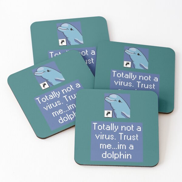 Item preview, Totally not a virus. Trust me... im a dolphin designed and sold by Neo-Artemis.