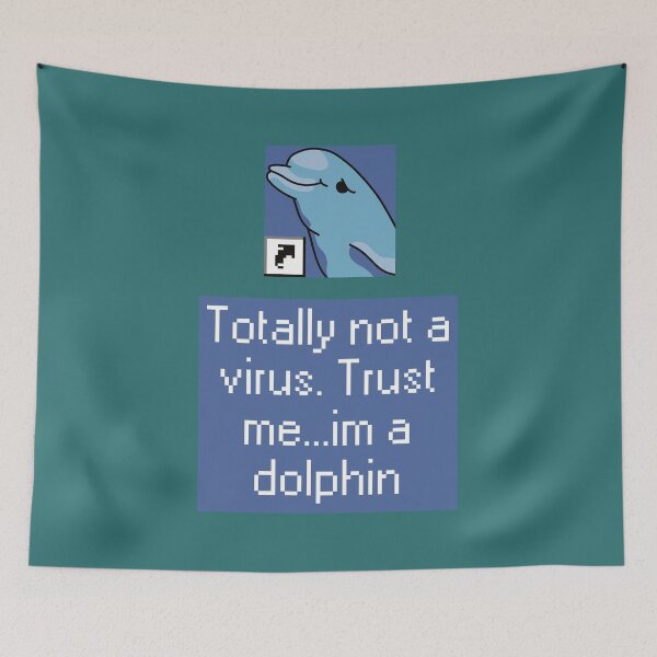 Item preview, Totally not a virus. Trust me... im a dolphin designed and sold by Neo-Artemis.