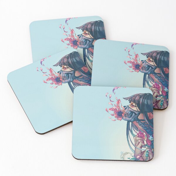 Item preview, Blooming Skull Maiden designed and sold by MatDeskBlue.