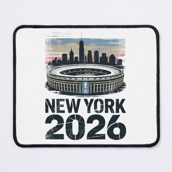 Item preview, New York 2026 MetLife Stadium Skyline T-Shirt V8 designed and sold by DarylWelsh2024.