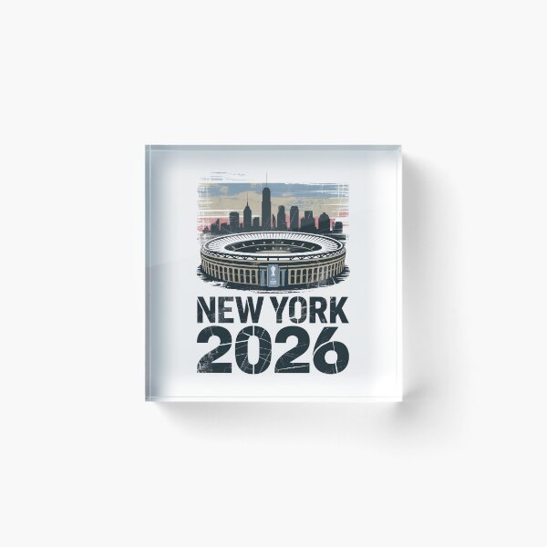 Item preview, New York 2026 MetLife Stadium Skyline T-Shirt V8 designed and sold by DarylWelsh2024.