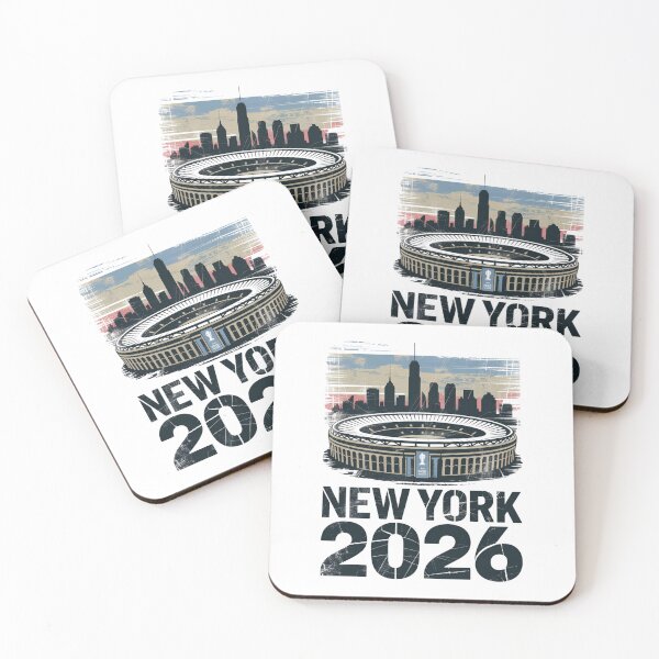 Item preview, New York 2026 MetLife Stadium Skyline T-Shirt V8 designed and sold by DarylWelsh2024.