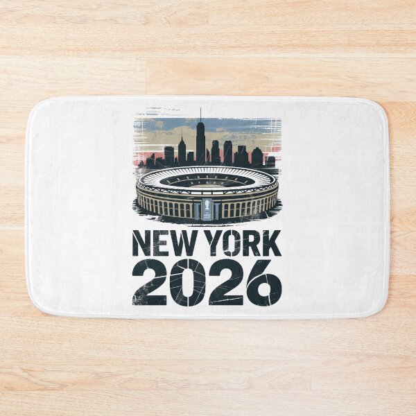 Item preview, New York 2026 MetLife Stadium Skyline T-Shirt V8 designed and sold by DarylWelsh2024.