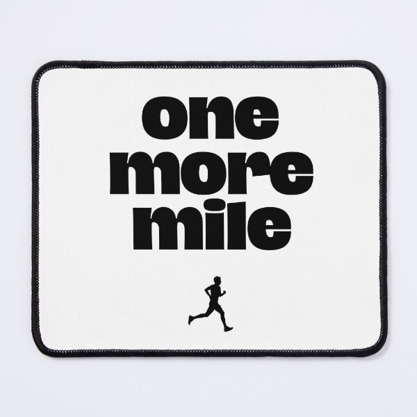 Item preview, One more mile (Running) designed and sold by RunningWhiskers.
