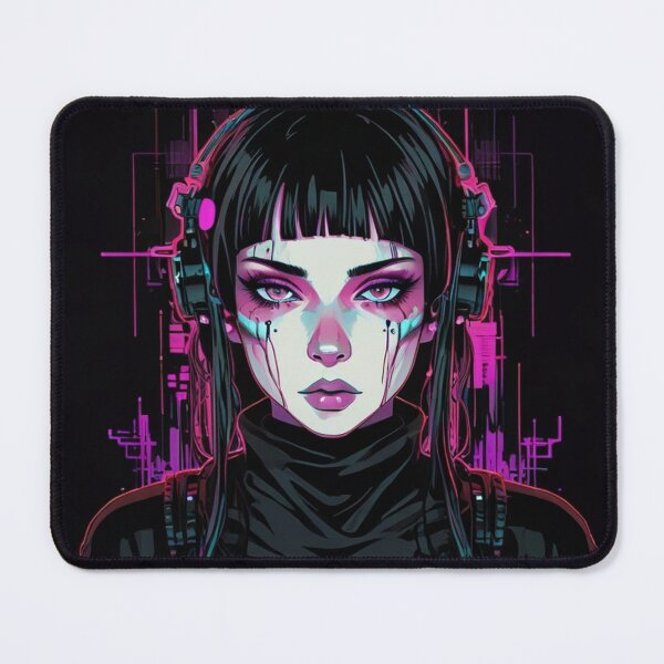 Item preview, High Contrast Cyber Aesthetic Neon Anime | Cyberpunk Anime Poster designed and sold by Joy-boy-op.