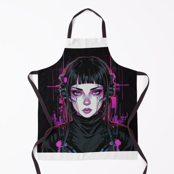 Item preview, High Contrast Cyber Aesthetic Neon Anime | Cyberpunk Anime Poster designed and sold by Joy-boy-op.
