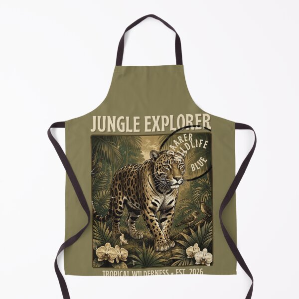 Item preview, Jungle Explorer Vintage Stamp T-Shirt – Retro Wildlife Adventure Graphic Tee** designed and sold by CallisC-Arts.