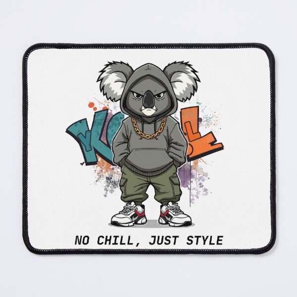 Item preview, Angry Koala Street Graffiti – Urban Cartoon Beast designed and sold by Aesthicer.