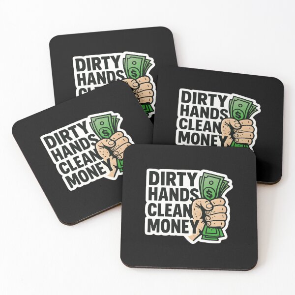 Item preview, Dirty Hands Clean Money designed and sold by ELdante.