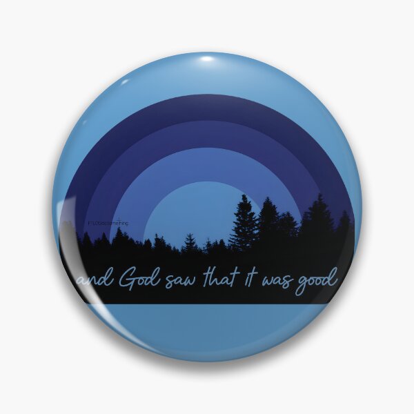 Item preview, God saw that it was good Evergreen chill sunset Christian encouragement T-shirt designed and sold by FTLOG.